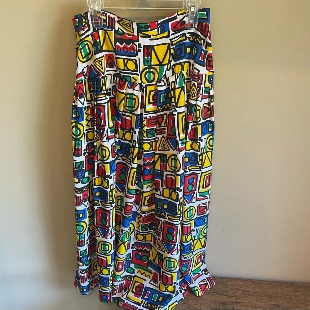 Diane Von Furstenberg maxi skirt Vintage - Picture 3 of 4